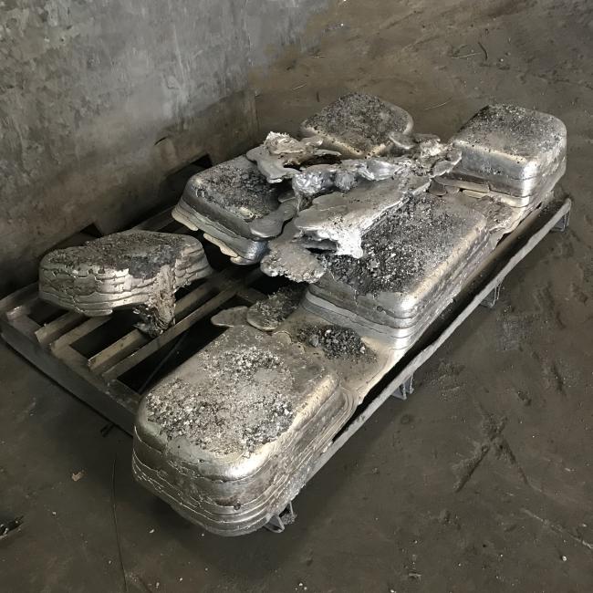 Aluminum dross unit