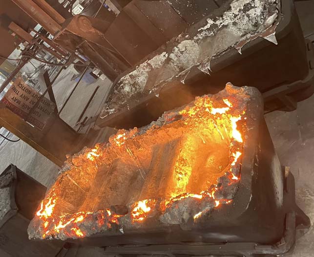 Aluminum dross press 6 Aluminum dross press 6