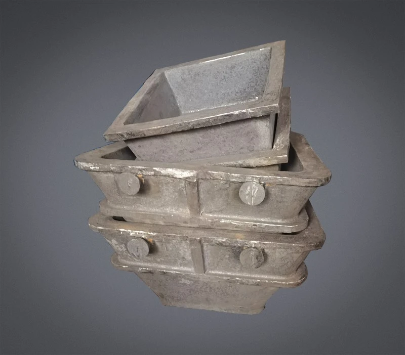 slag pan for aluminum dross